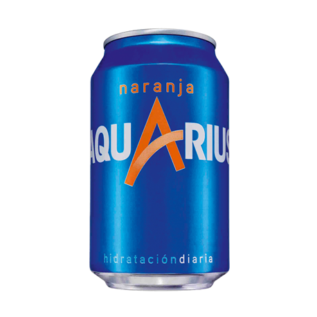 Aquarius de Naranja o Limon (LATA)